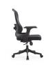 Кресло компьютерное Stool Group TopChairs Petal WH-A55 black черный фото 3