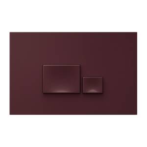 Кнопка смыва Isvea Axis Piazza 54MJ0112I бордовый матовый