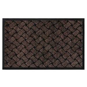 Коврик придверный Corino коричневый 60x90 см