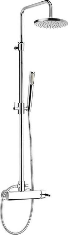 Душевая стойка Webert Azeta AZ870105015METAL хром