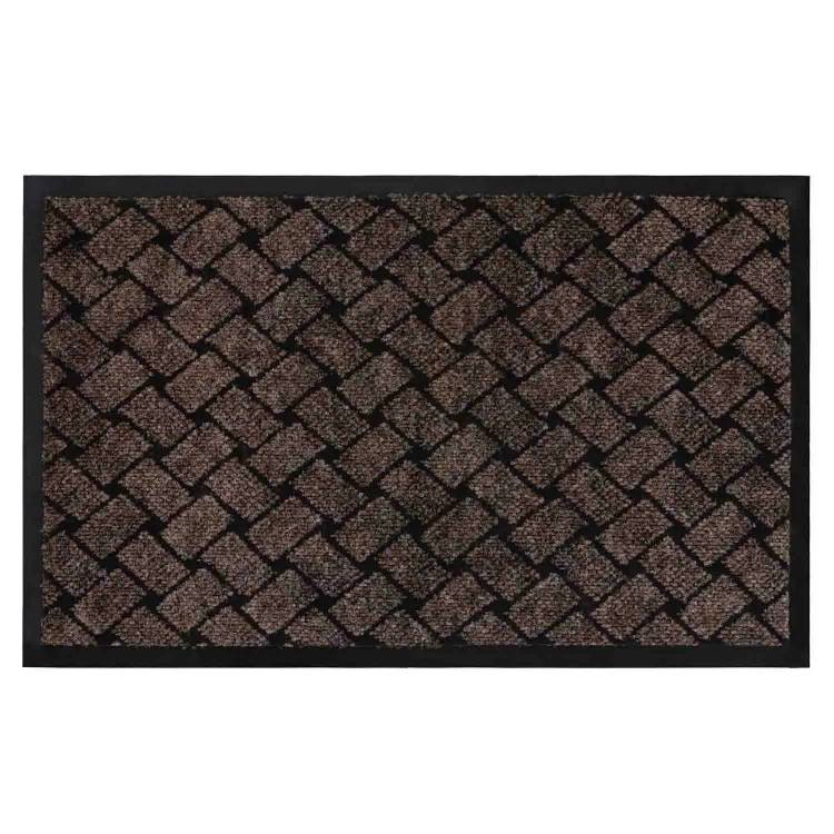 Коврик придверный Corino коричневый 60x90 см