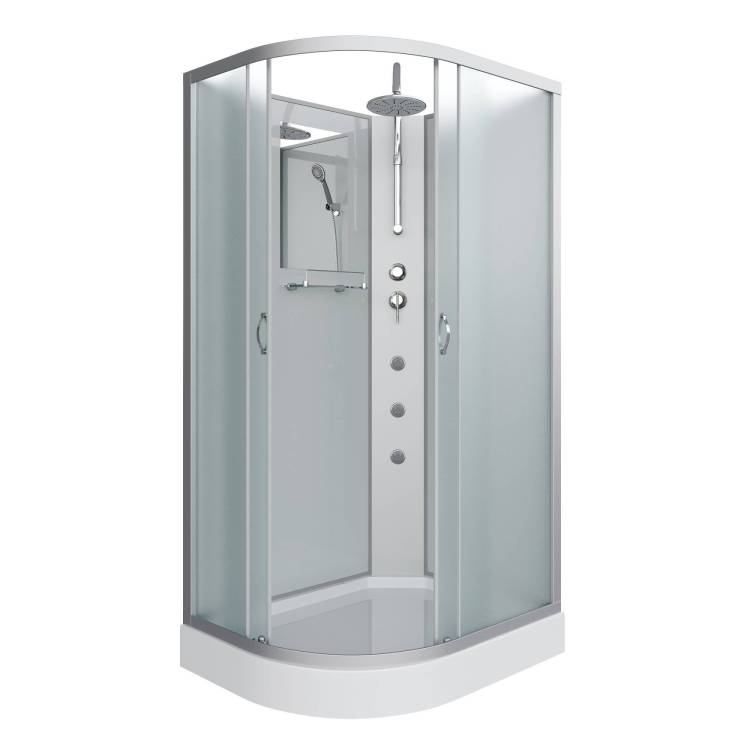 Душевая кабина Niagara Classic NG-3312-14RBKTG (1200x800x2100-2400) с низким поддоном (13см)