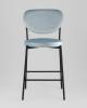 Стул полубарный Stool Group Барбара BARBARA CC 1882-99 серо-голубой, велюр фото 3