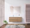 Тумба с раковиной BelBagno KRAFT-1200-2C-1A-SO-RNN-L подвесная, Rovere Nebrasca Nature, 52.1x121x46.5 фото 4
