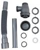 Сифон для раковины Aquanet 332449 c накидной гайкой 5/4", серый фото 2