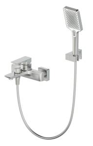 Смеситель для ванны с душем Oliveeka D OL-639003A-BN никель матовый