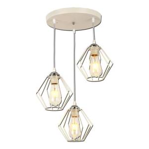 Подвесная люстра IMEX Md.3099 MD.3099-3-P WH+CH