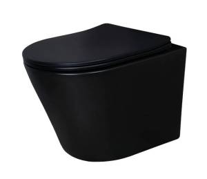 Унитаз подвесной Gid Cortado Tr2130bm 62205Y черный матовый