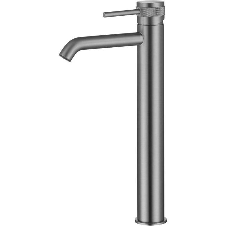 Смеситель для раковины Allen Brau Priority 5.31A02-MG 3.0 высокий, брашированный графит