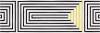 Декор Vives Inuit Sasak-7 Black 25x75