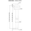 Кронштейн для верхнего душа Remer 347N30VO латунь состаренная фото 3