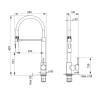 Смеситель для кухни Ulgran U-024-331 белый фото 2