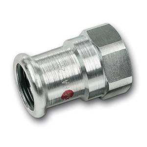 Муфта Sanha 24270G, переходная ВПр-ВР, углеродистая сталь, 28x1