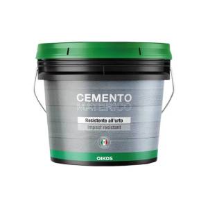 Декоративная штукатурка с эффектом бетона Oikos Cemento Materico 5 кг