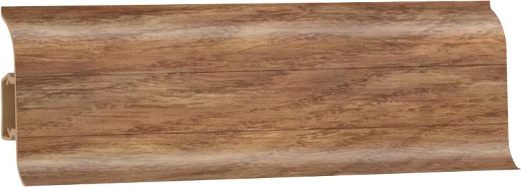 Плинтус пластиковый Decoplast 5817 Дуб Виктор Полуматовый 2500x58x22