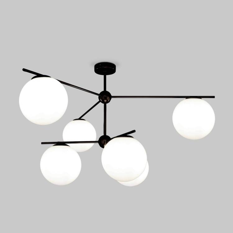 Потолочный светильник Eurosvet Marbella 60147/6 черный Smart