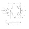 Унитаз-компакт BelBagno Luce BB2197CP-TOR/SC/BB2197T безободковый, сиденье микролифт фото 10