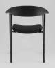 Стул Stool Group Eila PC018-C black с подушкой, черный фото 5