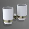 Стакан Art&Max Antic Crystal AM-E-2688SJ-Br двойной фото 2