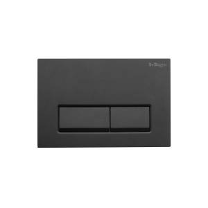 Кнопка смыва BelBagno BB-15R-NERO.M черная матовая