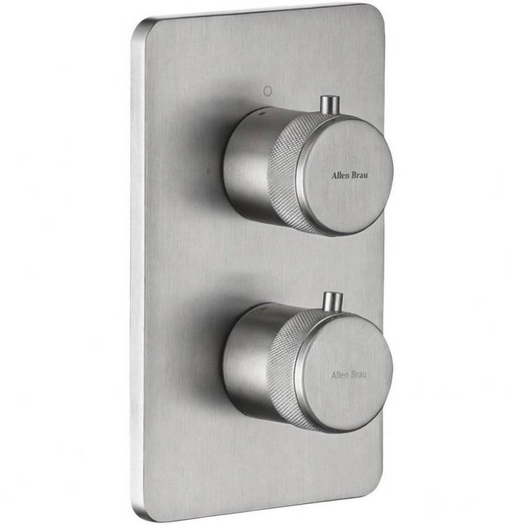 Смеситель Allen Brau Priority 5.31213-BN V.2 термостатический, с внутренней частью, брашированный никель