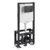 Система инсталляции для унитазов Wasserkraft Dill 61TLT.010.ME.MB01 клавиша черный матовый