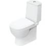 Унитаз-компакт Sanita luxe Best Exclusive WC.CC/BEST/2-P/WHT.G с бачком и сиденьем без микролифта