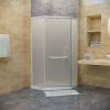 Душевой уголок RGW Hotel HO-084-W 100x100x195 см, профиль белый, стекло матовое фото 2