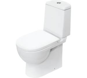 Унитаз-компакт Sanita luxe Best Exclusive WC.CC/BEST/2-P/WHT.G с бачком и сиденьем без микролифта
