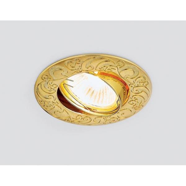 Встраиваемый точечный светильник Ambrella light Standard Spot 710 GD