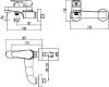 Смеситель для ванны с душем Lemark Shift LM4334C фото 2