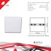 Светодиодная панель Reluce 70604-9.0-001OL LED16W WH 4000K фото 2