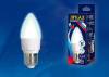 Лампа светодиодная Uniel LED-C37 7W/NW/E27/FR PLP01WH фото 2