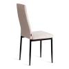 Стул Tetchair Easy (mod. JSC02-1) 21255 металл, флок, beige (бежевый) HLR2/черный фото 3
