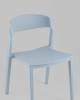 Набор из 4 стульев Stool Group Moris SL-7089 blue 70132 X4 голубой, пластик фото 10