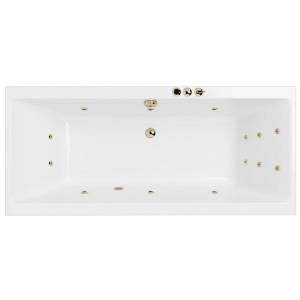 Акриловая ванна Excellent Pryzmat Slim SMART WAEX.PRY18S.SMART.BR 180x80 бронза