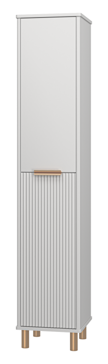 Шкаф-пенал Brevita Рисака RIS-05035-034П серый, 35 см