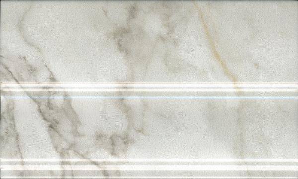 Плинтус Kerama Marazzi Кантата FMB032 белый глянцевый 15x25