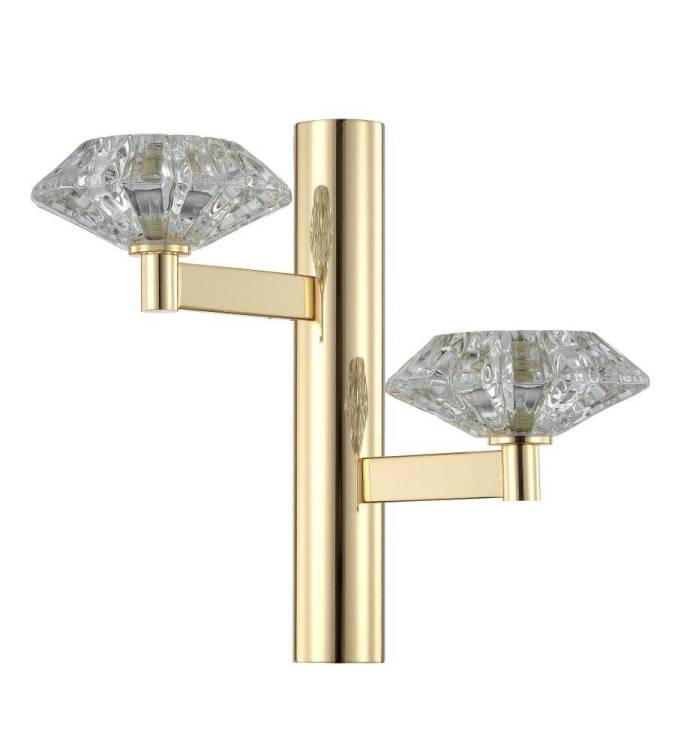 Бра Crystal Lux Rebeca Ap2 Gold