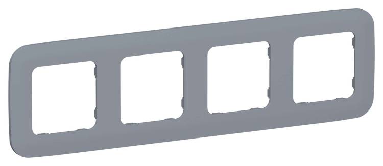 Рамка 4-постовая IEK Flite FI-M42-31-20-K35 маренго