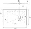 Поддон для душа Aquanet Pleasure ATS-160x80U-W с сифоном фото 10