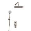 Душевой комплект Wasserkraft A16421 с верхней душевой насадкой, серый, встраиваемый, с лейкой