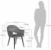 Стул Bradex Home Bruno RF 0675 латте фото 13