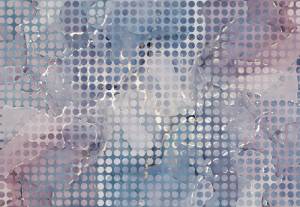 3D Фотообои Artegrafico «Флюидная мозаика в лиловых тонах» IN-003 канвас