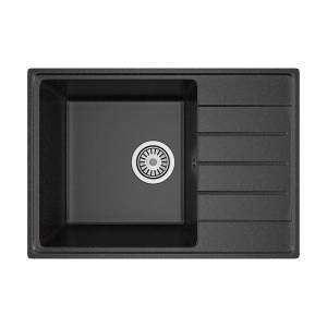 Мойка кухонная Maretti Kitchen KT600-BL черный, 60x42