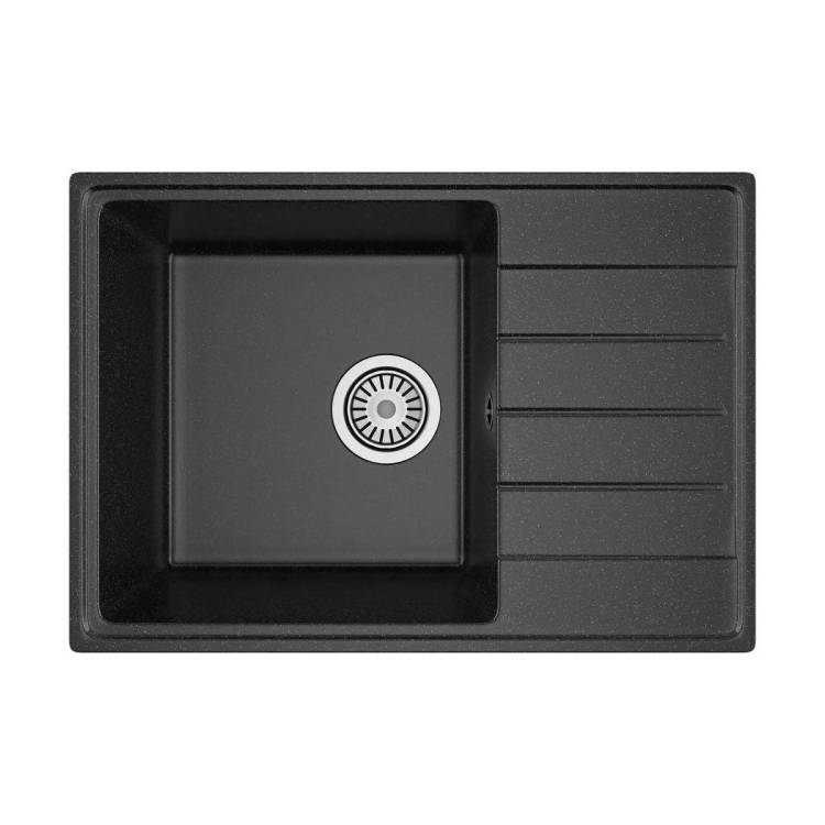 Мойка кухонная Maretti Kitchen KT600-BL черный, 60x42