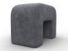 Пуф Лига Диванов Пуф 008 132521 BRUT 16 темно-серый фото 3