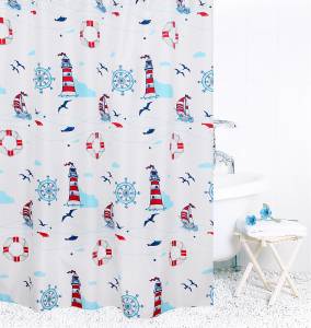 Шторка для ванной Bath Plus ch 14014 белый