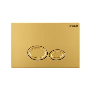 Кнопка смыва Creavit Drop GP2006.00 золото матовое