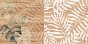 Декор Laparet Organic Коричневый Узор 08-01-15-2454 20х40